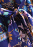 Kimono bohemio Violetta chic para mujer - Vestido morado